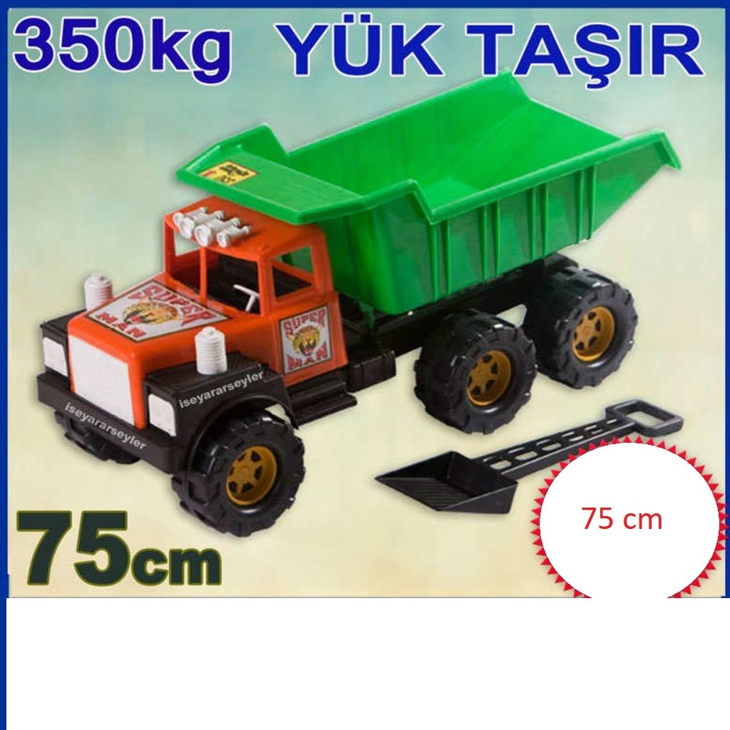 BÜYÜKBOY OYUNCAK DAMPERLİ KAMYON 350kg YÜKTAŞIR