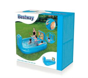 Bestway Büyük Boy Şişme Şut Oyunu Havuzu, Topları ile  237*152*94 Cm