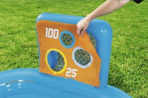 Bestway Büyük Boy Şişme Şut Oyunu Havuzu, Topları ile  237*152*94 Cm