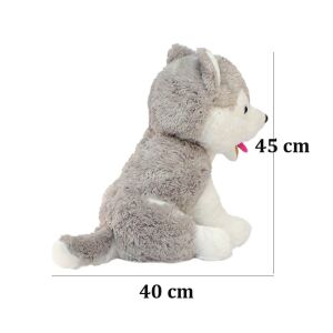 Sibirya Kurdu Peluş Oyuncak 45 cm