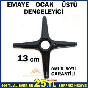 EMAYE OCAK ÜSTÜ 13 CM DENGELEYİCİ APARAT