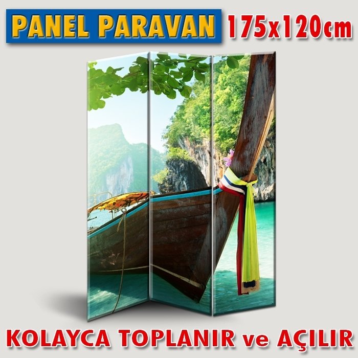 GÖRSELLİ KATLANIR PANEL BÖLME SİSTEMİ - TAYLAND - GİZLİ CENNET
