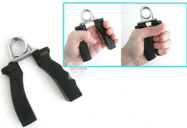 Pvc saplı avuç güçlendirici yay