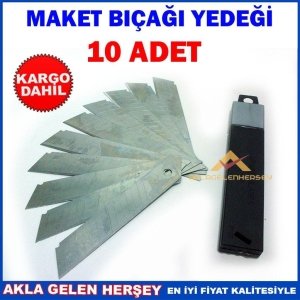 Ücretsiz Kargo 10 ADET PROFESYONEL KALİTELİ MAKET BIÇAĞI YEDEĞİ