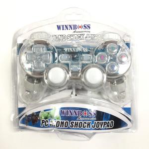 Winnboss Oyun Kolu USB 2.0 Giriş Şeffaf Işıklı Titreşimli Analog