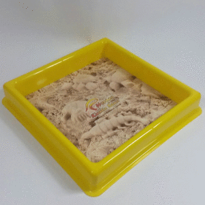 Heroes Kinetic Sand Kum Havuzu Ve Kum Kalıpları Tam Set 8 Parça Rengarenk Oyun Kalıpları