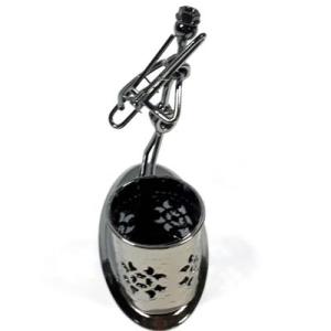 Müzisyen Modeli 5 Demir Masa Üstü Kalemlik 13x13x6 Cm