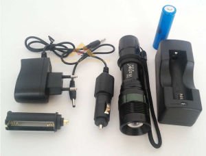 Q5 ÇİFT BATARYALI PROFESYONEL ŞARJLI EL FENERİ