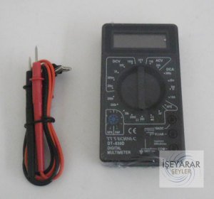 Dt-830d Dijital Multımetre Voltaj Ölçü Aleti