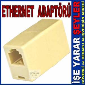 Ethernet Bağlantı 8p8c Dişi Dişi Ara Adaptörü