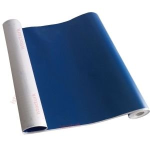 Düz Kobalt Mavi Desensiz Kendi Yapışan Pvc Folyo Zemin Kaplaması Duvar+Mobilya,Dolap Yüzey Yenileme