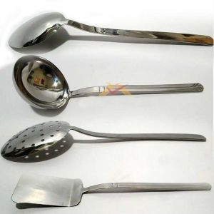 Ömür boyu garantili 304 Kalite paslanmaz çelik 4'lü Set