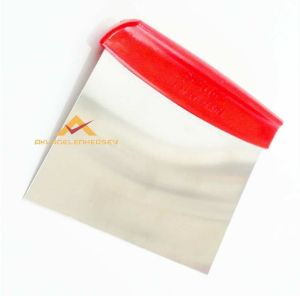 Paslanmaz çelik düz hamur kesici spatula