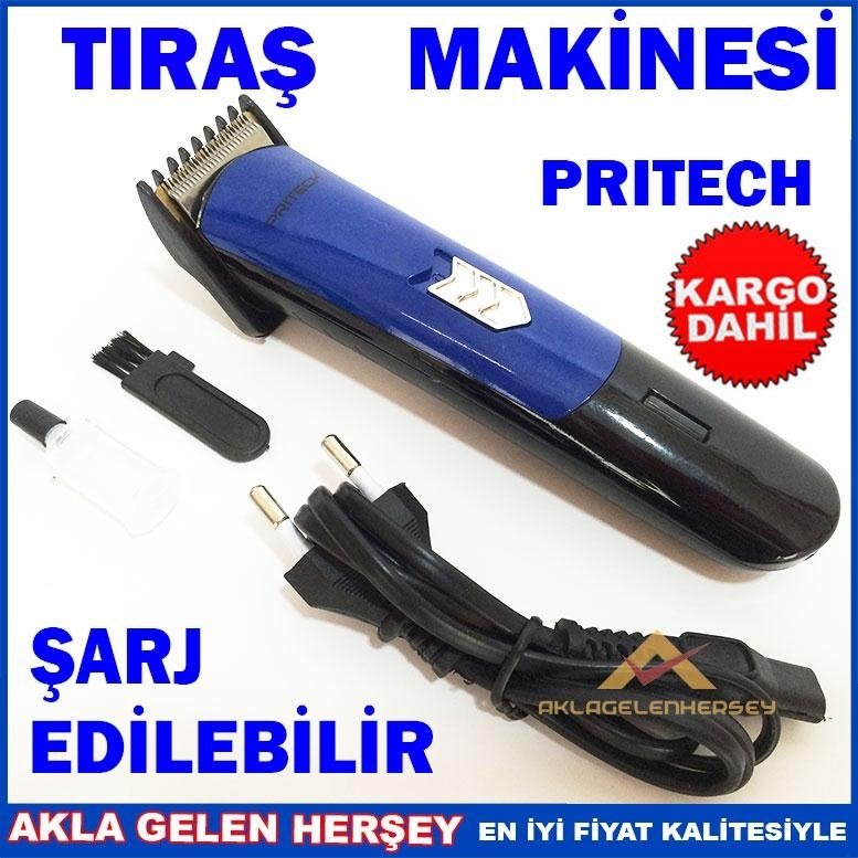 Ücretsiz KargoPRITECH-035 ŞARJ EDİLEBİLİR TIRAŞ MAKİNESİ