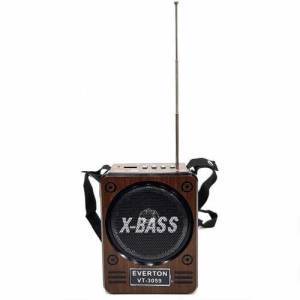 Taşınabilir Şarjlı Karaoke Mikrofonlu ve Işıklı Usb Aux Sd Card Fm Radio Özellikli Müzik Kutusu