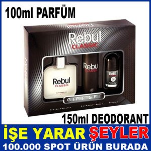 Rebul Classıc 100ml Parfum + 150ml Deodorant Kd