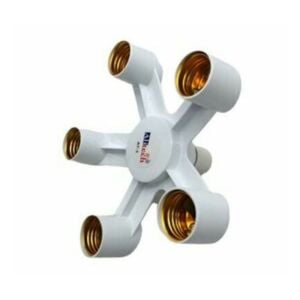 5'li Duy Çoğaltıcı Lamba Duy Çoklayıcı Ampül Duy Çoklayıcı