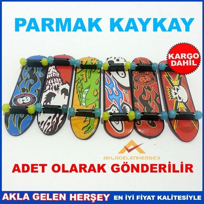FARKLI MODELLERDE 10cm PARMAK KAYKAY