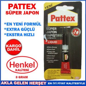 PATTEX EXTRA GÜÇLÜ SÜPER JAPON YAPIŞTIRICI 3 GR-3