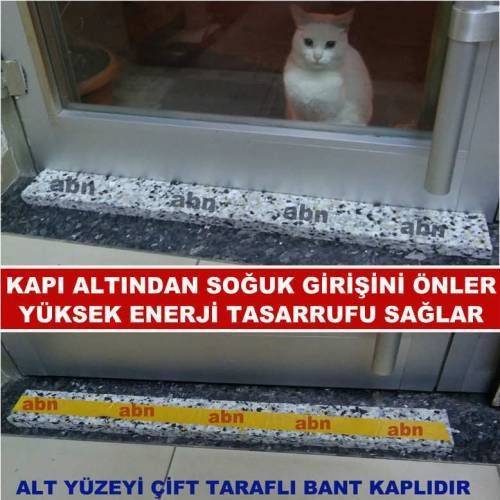 Soğuksavar Kapı Eşiği Oda Isısı Koruyucu Elektrik Tasarrufu