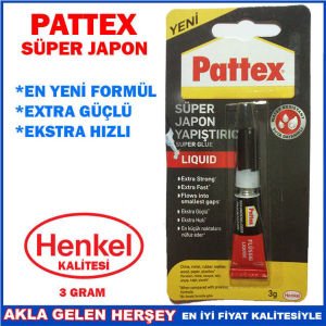 PATTEX EXTRA GÜÇLÜ SÜPER JAPON YAPIŞTIRICI 3 GR-3