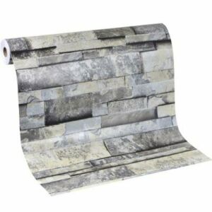 3d Tuğla Duvar Desenli Kendinden Yapışkanlı Folyo Kağıt Kaplama 45 Cm X 2 Metre