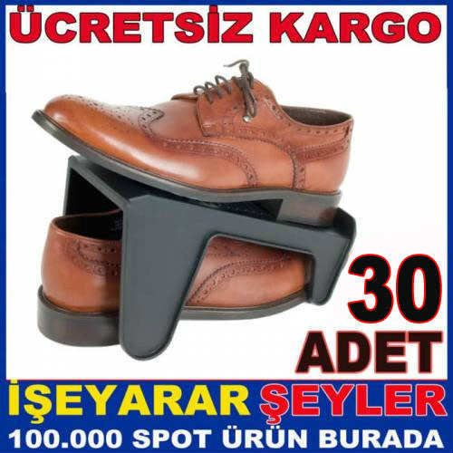 AYAKKABI DOLABINDA 30 ADET AYAKKABI RAMPASI AYAKKABI KORUYUCU