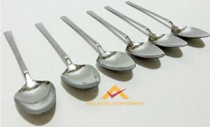 DÜZ DESEN PASLANMAZ ÇELİK 1. KALİTE YEMEK KAŞIĞI