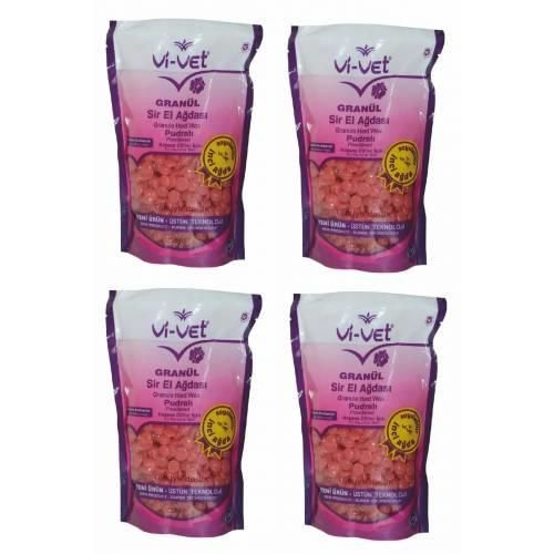 Vi vet Soyulabilir Pudralı granül Boncuk Ağda 4 Adet