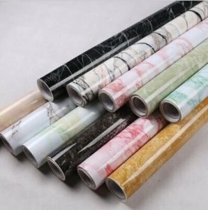 Desenli Kendinden Yapışkanlı Folyo Kağıt Duvar Kaplama 45 Cm X 3 Metre Duvar Kağıdı