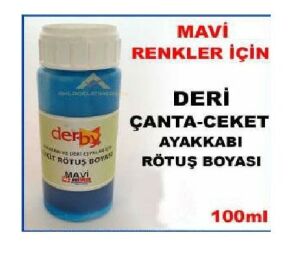 MAVİ RENK ÇANTA CEKET AYAKKABI RÖTUŞ BOYASI