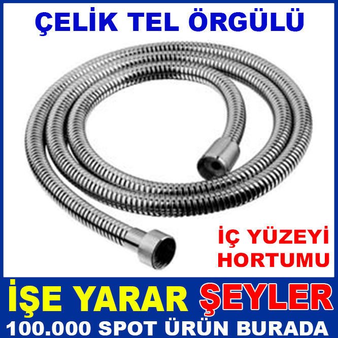 ÖMÜR BOYU GARANTİLİ EN KALİTE ÇELİK DUŞ HORTUMU