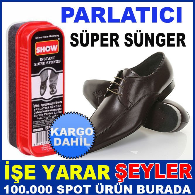 SHOW CEP BOY AYAKKABI PARLATICI SÜNGER KD