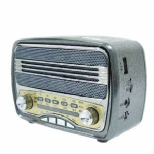 Meier M-166BT USB/SD Aux Girişli Bluetoothlu Şarjlı Küçük Boy Multimedia Radyo Portatif Müzik Kutusu