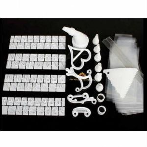 YEDİ BAŞLIKLI KREMA PASTA POMPASI SIKACAĞI PRATİK KULLANIM