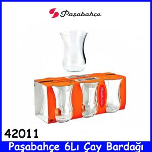 Paşabahçe 6Lı Çay Bardağı 42011 Kalileti Cam Ürün