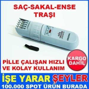 SAÇ SAKAL TRAŞ MAKİNASI MİNİ PİLLİ AYARLI