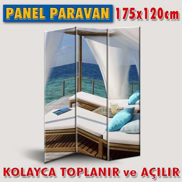 GÖRSELLİ KATLANIR PANEL BÖLME SİSTEMİ - OKYANUSTA OLMAK