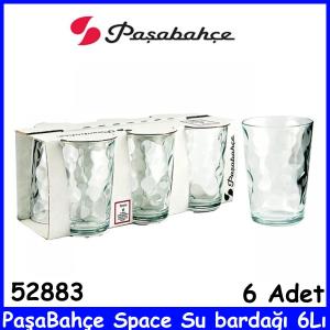 Paşabahçe Space Su Bardağı 6Lı 52883 Kaliteli Cam Ürün