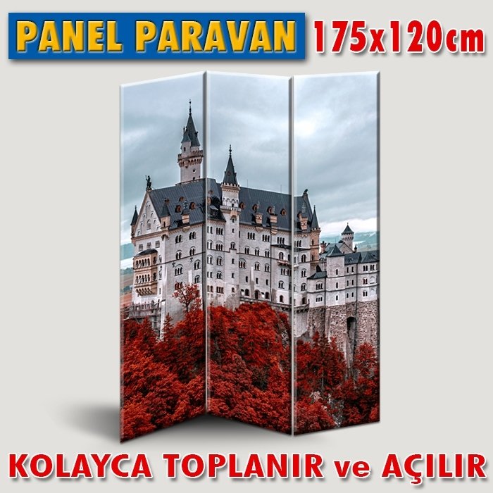 GÖRSEL KATLANIR PANEL BÖLME SİSTEMİ-BAVYERA-NEUSCHWANSTEIN ŞATO 2