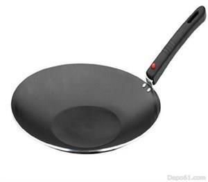 Papila Tantuni ve Mücver için kullanılan  Yanmaz Yapışmaz tak çıkar saplı  Tava kaliteli 32 cm  2 yıl Garantili