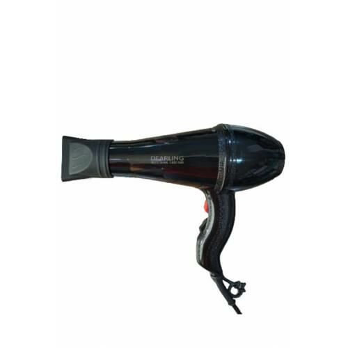 Dearling Turbo 5600 Siyah Saç Kurutma, Fön Makinesi Kuaför Tipi Ultura Profesyonel