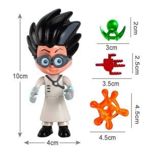 Pj Masks 6 Adet Oyun Karakterleri Action Figure Eğlenceli Sert Plastik Oyuncaklar 8-10cm