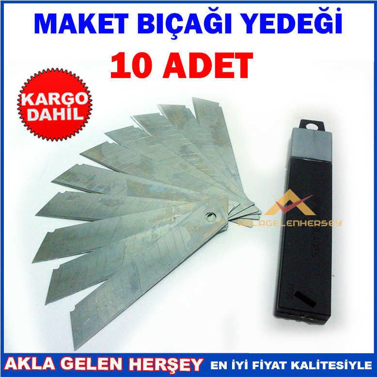 10 ADET PROFESYONEL KALİTELİ MAKET BIÇAĞI YEDEĞİ-3