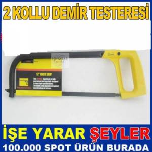 12" +1 YEDEK AĞIZLI BÜYÜK BOY DEMİR TESTERESİ