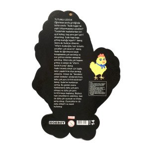 15 Parça Sevimli Civciv Desenli ve Hikayeli Ahşap Çocuk Puzzle