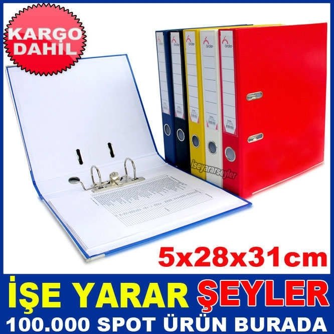 A4 SUNUM KLASÖRÜ EKONOMİK PLASTİK DAR KLASÖR KD