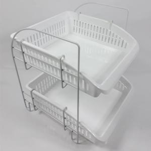 Lalezar Lzr-560 Çift Katlı Çok Amaçlı Metal Direkli Raf