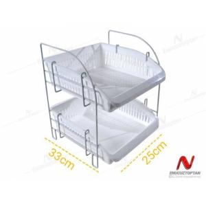 Lalezar Lzr-560 Çift Katlı Çok Amaçlı Metal Direkli Raf