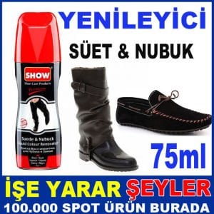 SHOW SÜET & NUBUK RENK YENILEYICI LIKIT BOYA